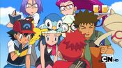 The heroes and Team Rocket learn about the treasure