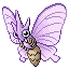 Venomoth's Ruby and Sapphire sprite