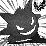 Gurkinn gave X a Gengar, who did not listen to Gurkinn much.