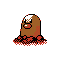 0050Diglett S.png (405 bytes) Diglett's Pokémon Silver Version sprite