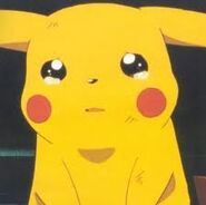 Pikachu's sorrow