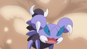 Team Flare's Skorupi.