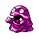 Grimer's Pokémon Crystal Version sprite