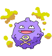 109Koffing OS anime