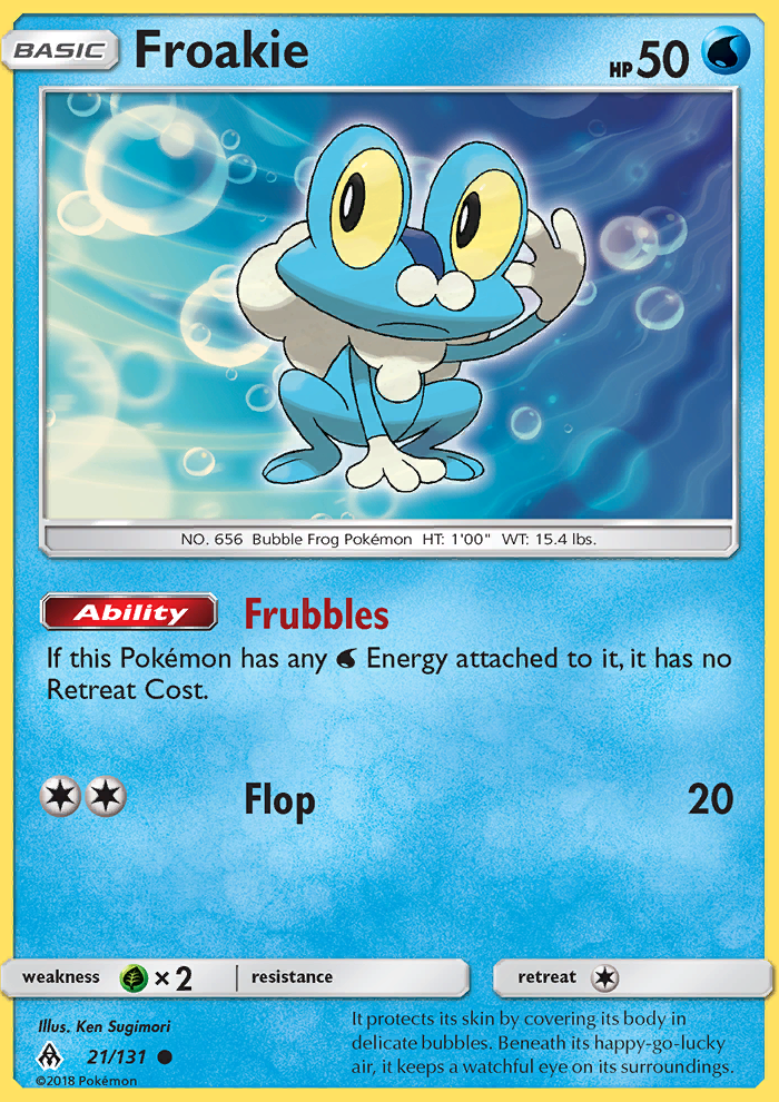 Froakie Forbidden Light 21 Pokemon Wiki Fandom