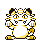 Meowth's Pocket Monsters Green sprite