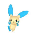 0312Minun Pokémon HOME