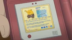 Red captured a Drowzee. His data was used to see if Blue had seen it attack him, although it was the much more powerful Mewtwo.