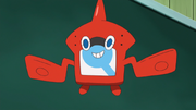 The Rotom Pokédex in the anime.