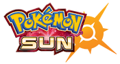 English logo of Pokémon Sun