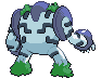 Regigigas's Shiny back sprite