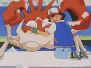 Ash and Kingler.