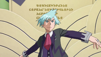 Steven Stone in the Masters trailer (anime)