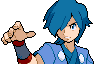 Falkner's VS Sprite in HeartGold and SoulSilver