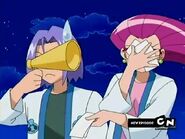 Team Rocket hide their faces