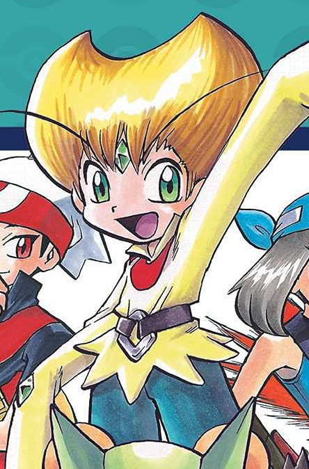 Emerald's hair is so good.  Pokemon adventures manga, Pokemon