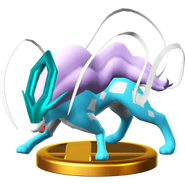 Suicune trophy SSBWU