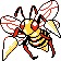 0015Beedrill S.png (778 bytes) Beedrill's Pokémon Silver Version sprite