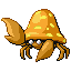 Parasect's Pokémon Ruby Version and Pokémon Sapphire Version Shiny sprite