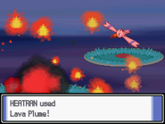 Lava Plume depicted in Generation IV