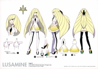 Concept artwork of Lusamine