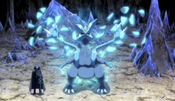 Kyurem fused with the DNA Splicers