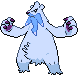 0614Beartic BW Shiny.gif (99 KB) Beartic's Pokémon Black Version and Pokémon White Version Shiny sprite