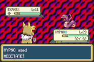 Meditate depicted in Generation III
