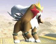 Entei on the Skyworld stage.