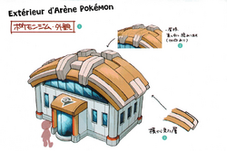 Pokémon Gym Let's Go, Pikachu! and Let's Go, Eevee! concept art