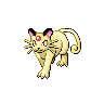 Persian's Pokémon Emerald Version Shiny sprite