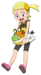 An artwork of Dedenne, Bonnie and Squishy