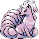 Ninetales's Silver shiny sprite