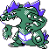 Feraligatr's Pokémon Gold Version Shiny sprite