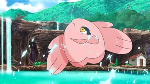 Alomomola in Sun & Moon series.