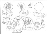 Arbok concept art