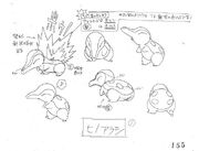 Cyndaquil concept art