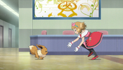 Serena finds Eevee