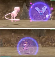 Confusion depicted in Pokémon: Let's Go, Pikachu! and Pokémon: Let's Go, Eevee!