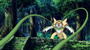 Chesnaught using Vine Whip