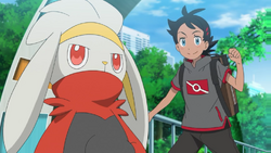 Pocket Monsters (2019) Episódio 17: O chute flamejante de Hibunny! Trabalhando pelo amanhã! – Pokémon Mythology