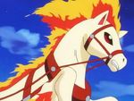 Ponyta pulls the sleigh when Santa travels to give good children their presents.