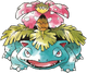 0003Venusaur Red and Green