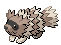 Zigzagoon's Pokémon Black Version and Pokémon White Version sprite