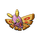 0269Dustox Pt Shiny.png (828 bytes) Dustox's Pokémon Platinum Version Shiny sprite ♂