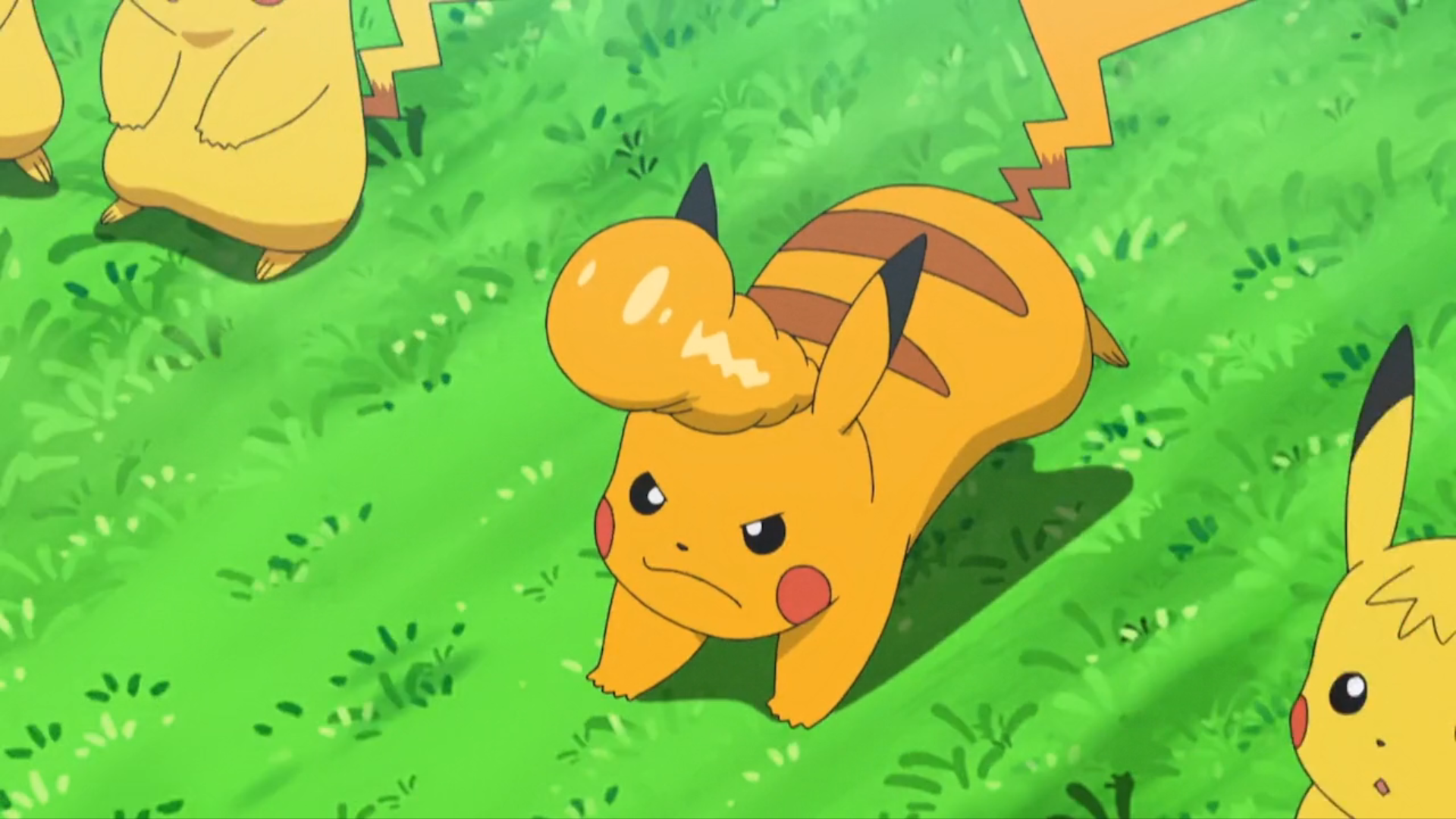 A Shiny Pikachu in the anime  Pikachu, Pokemon, Shiny pokemon