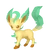 0470Leafeon Pokémon HOME
