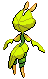 Leavanny's Shiny back sprite