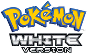 English Pokémon White Logo