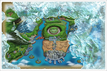 Pokemon Black/White Vs. Pokemon Black/White 2 - map comparison